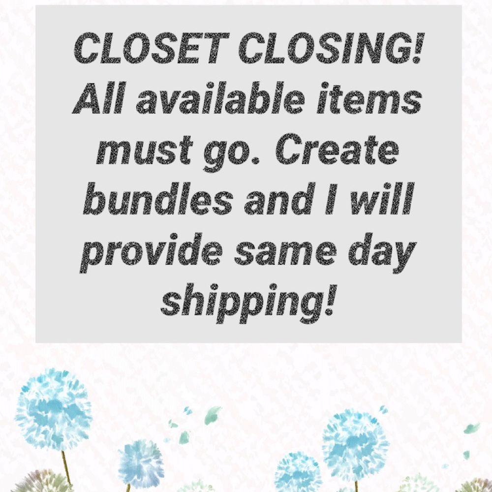 Closet Closing!